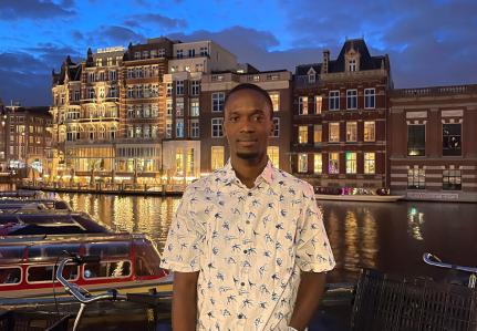 Olawale in Amsterdam