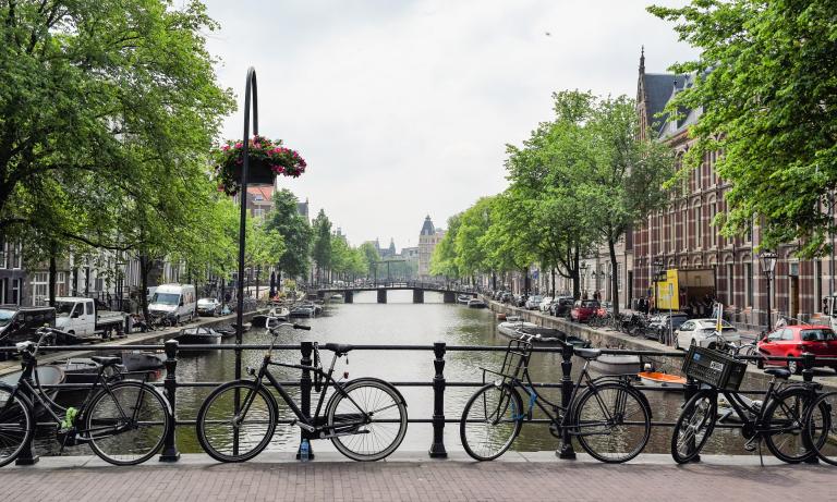 Bicycles in Amsterdam